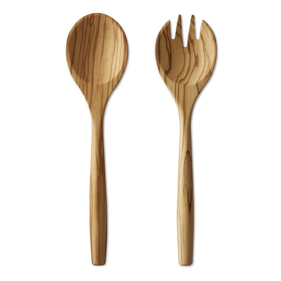 Olivewood Salad Servers Williams Sonoma AU